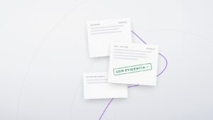 Documentos de una compra conectados: contrato, factura y estado de cuenta